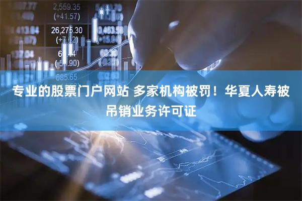 专业的股票门户网站 多家机构被罚！华夏人寿被吊销业务许可证